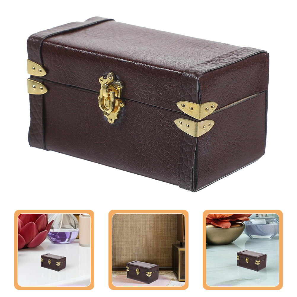 Retro Vintage Trunk Suitcase - 2Pcs Miniature Vintage Suitcase Retro Travel