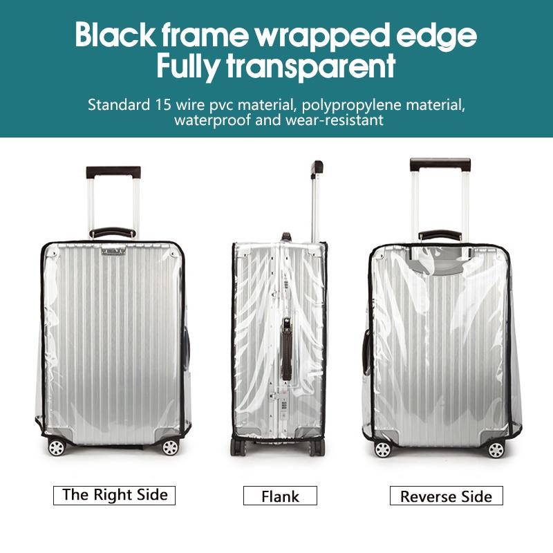 Travel Transparent Luggage Cov - đánh giá và giá Luggage Protective Cover Transparent