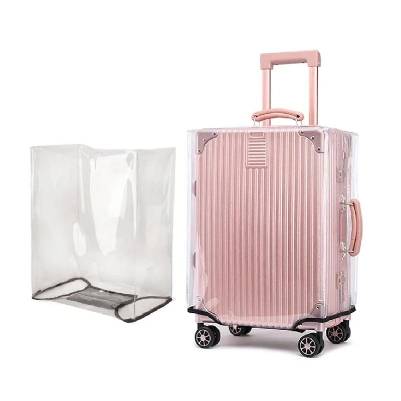 1Pc Clear PVC Suitcase Protect - đánh giá và giá Luggage Protective Cover Transparent