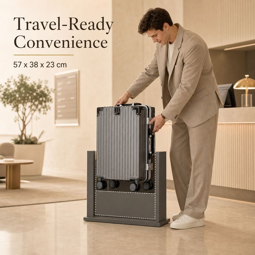 Carry On Suitcase Airline Appr - đánh giá và giá Aluminum Frame Carry On Luggage