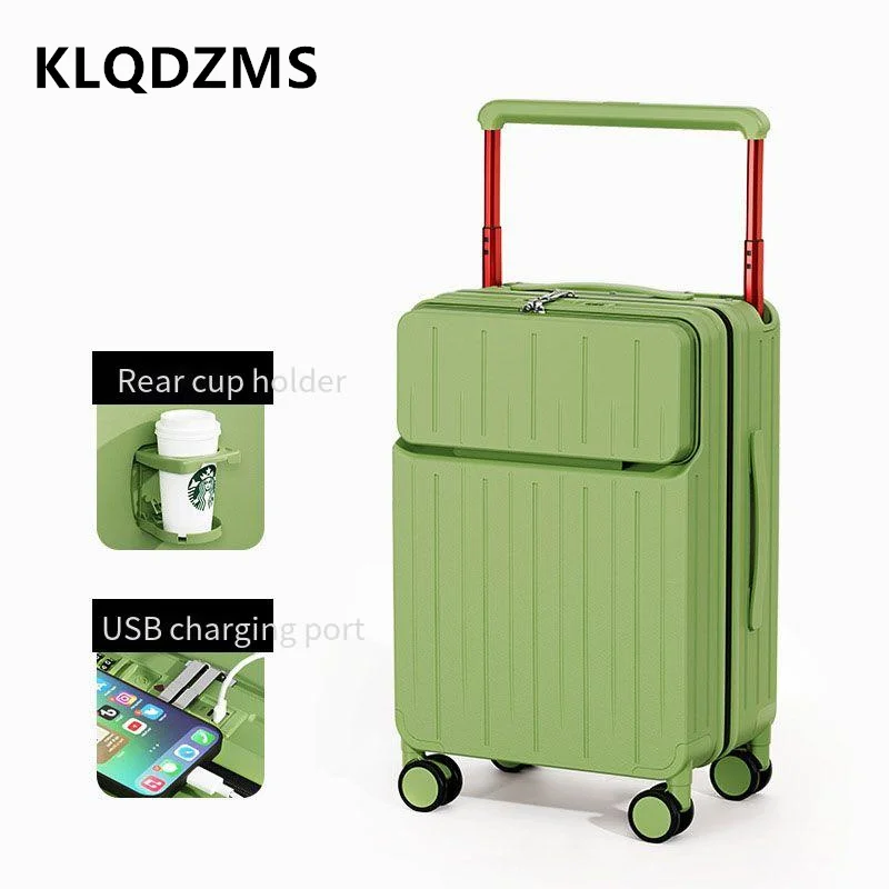 KLQDZMS Front Opening Suitcase - đánh giá và giá Front Opening Laptop Luggage 24 Inch