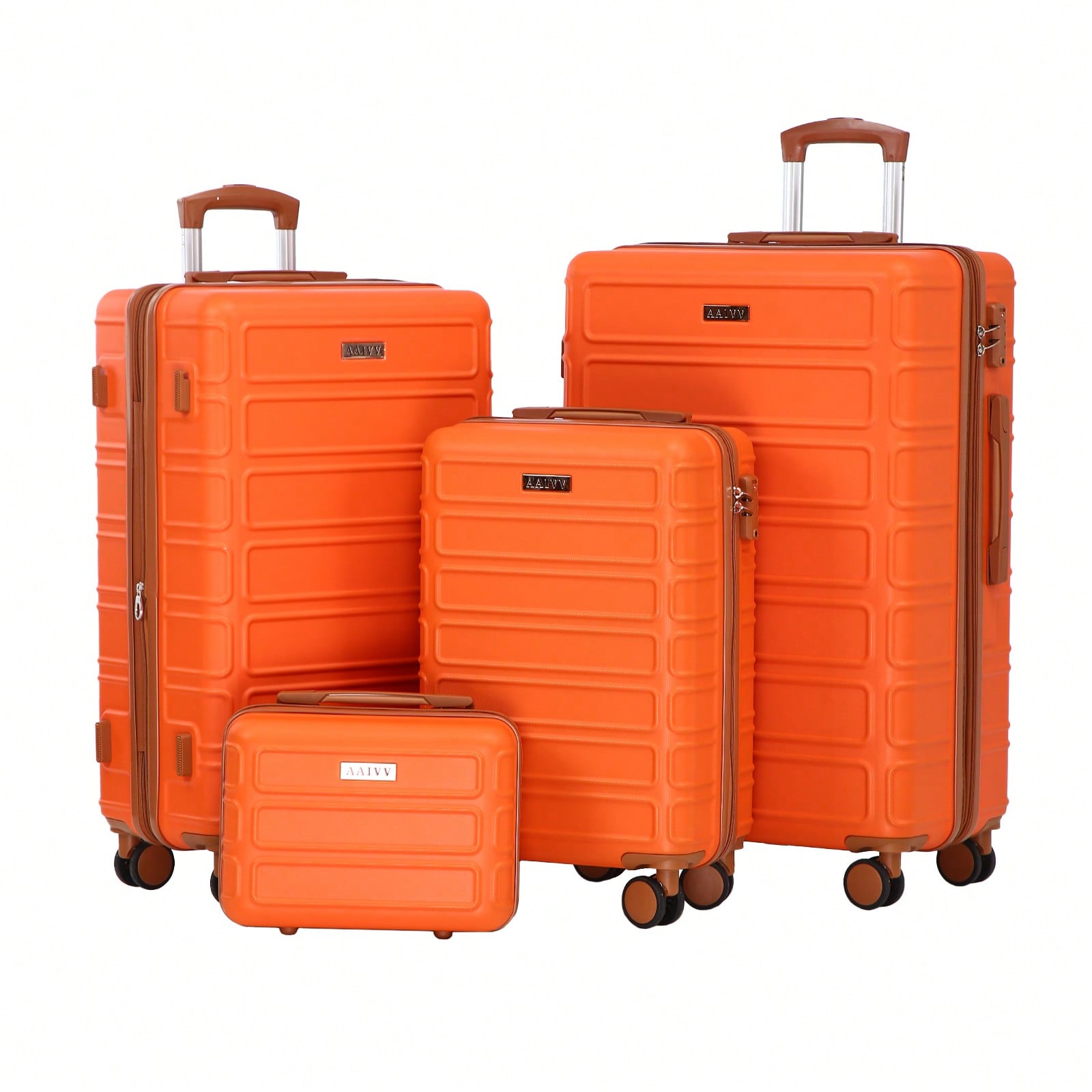 4-In-1 Expandable ABS Luggage  - đánh giá và giá Expandable Hard Shell Luggage Set