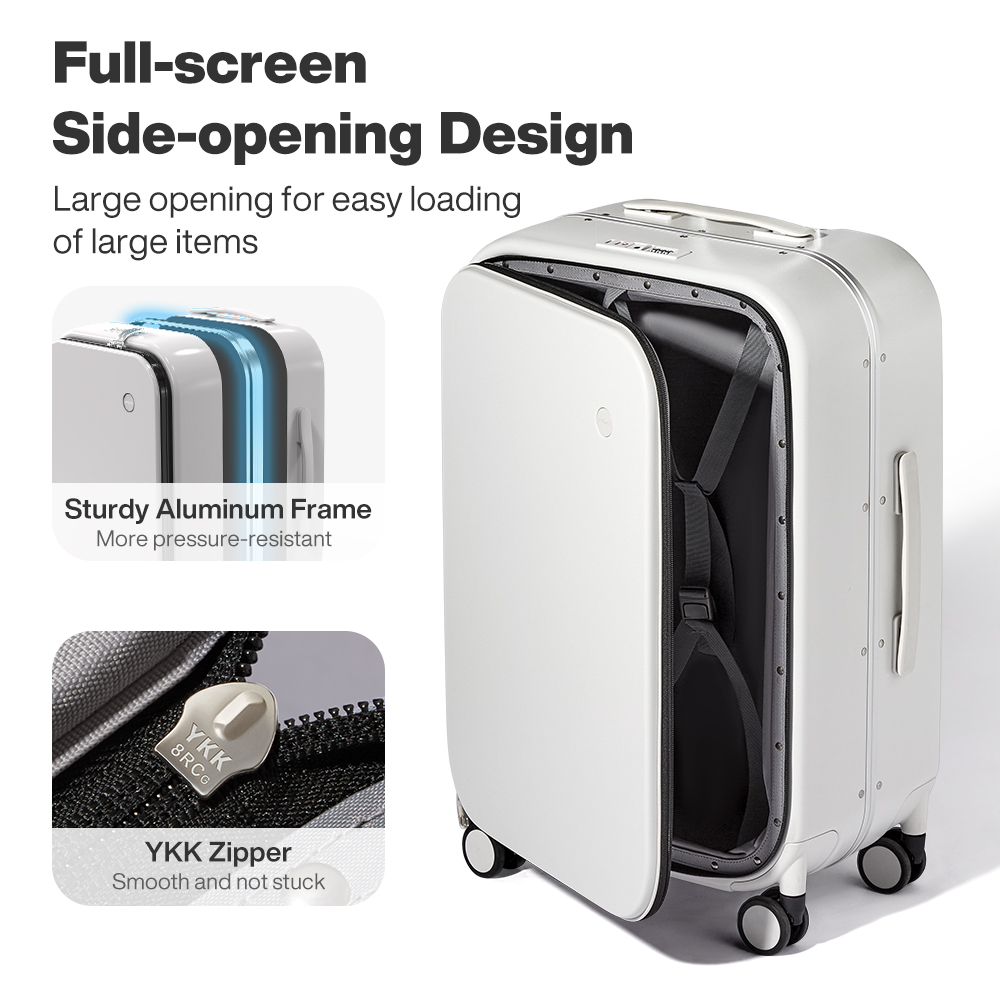 Mixi New PC Aluminum Frame Sui - đánh giá và giá Aluminum Frame Carry On Luggage