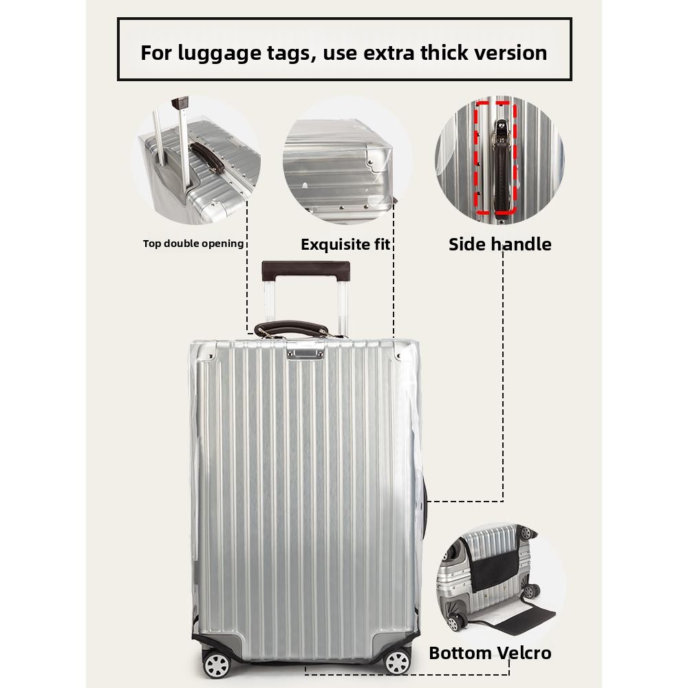 Transparent Protective Cover f - đánh giá và giá Luggage Protective Cover Transparent