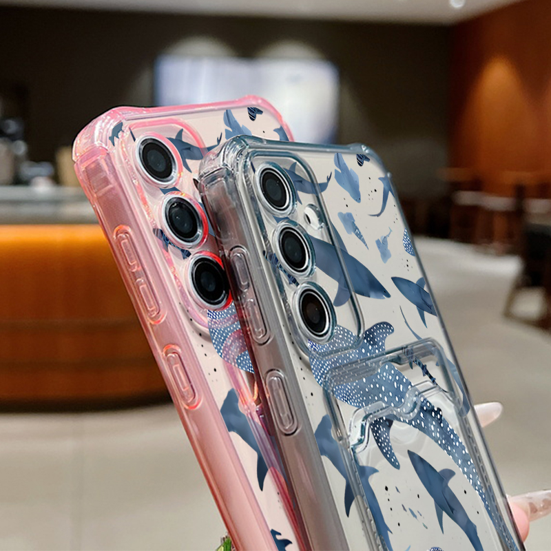 Ocean Shark Whale Phone Case F - đánh giá và giá Wallets