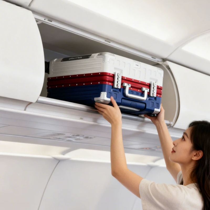 18inch Rolling Luggage Boardin - đánh giá và giá Aluminum Frame Carry On Luggage