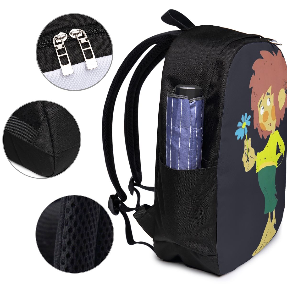 Pumuckl Blume - Figur  Backpac - đánh giá và giá Travel Bags