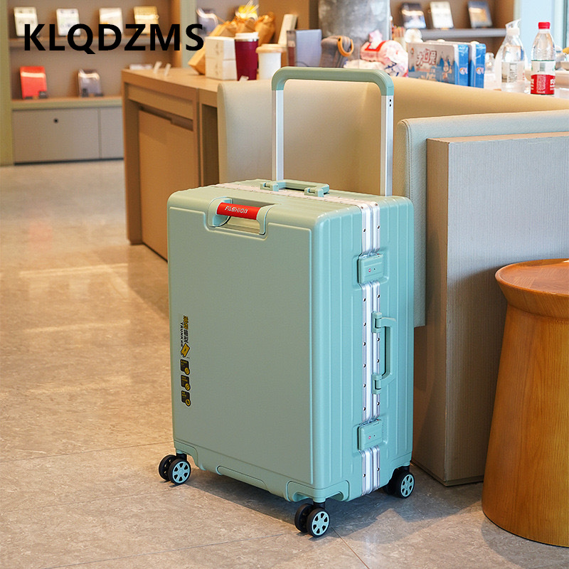 KLQDZMS Suitcase Aluminum Fram - đánh giá và giá Aluminum Frame Carry On Luggage