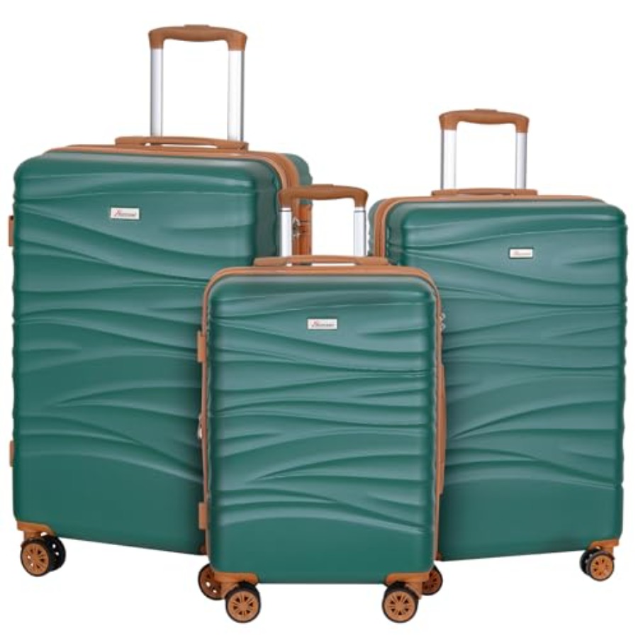 Hardside Expandable 3PCS Lugga - đánh giá và giá Expandable Hard Shell Luggage Set