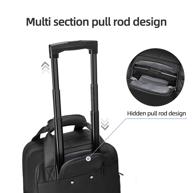 Travel Trolley Business Backpa - đánh giá và giá Foldable Rolling Luggage Bag