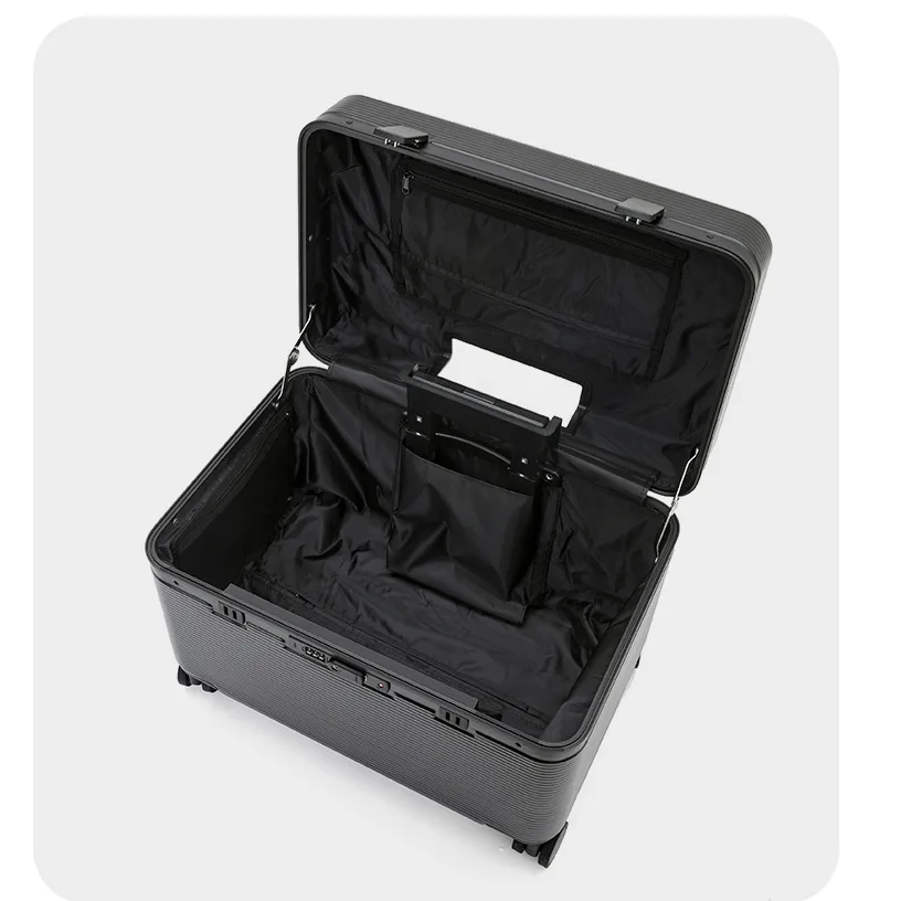 Bunnyfly Captain's Travel Case - đánh giá và giá Aluminum Frame Carry On Luggage
