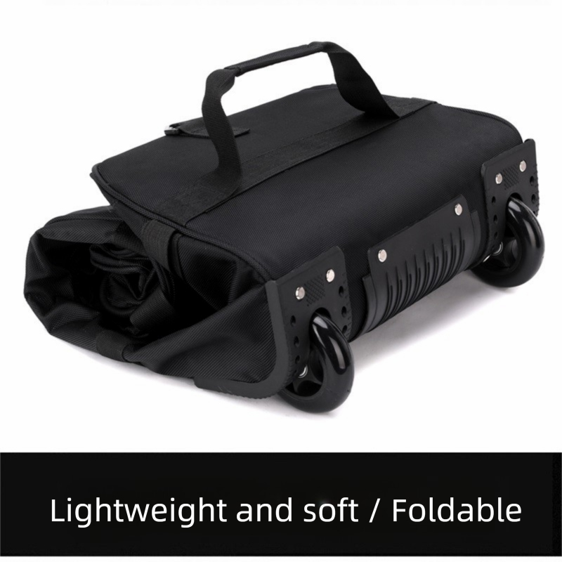 Heavy-Duty Wheeled Duffel Bag  - đánh giá và giá Foldable Rolling Luggage Bag