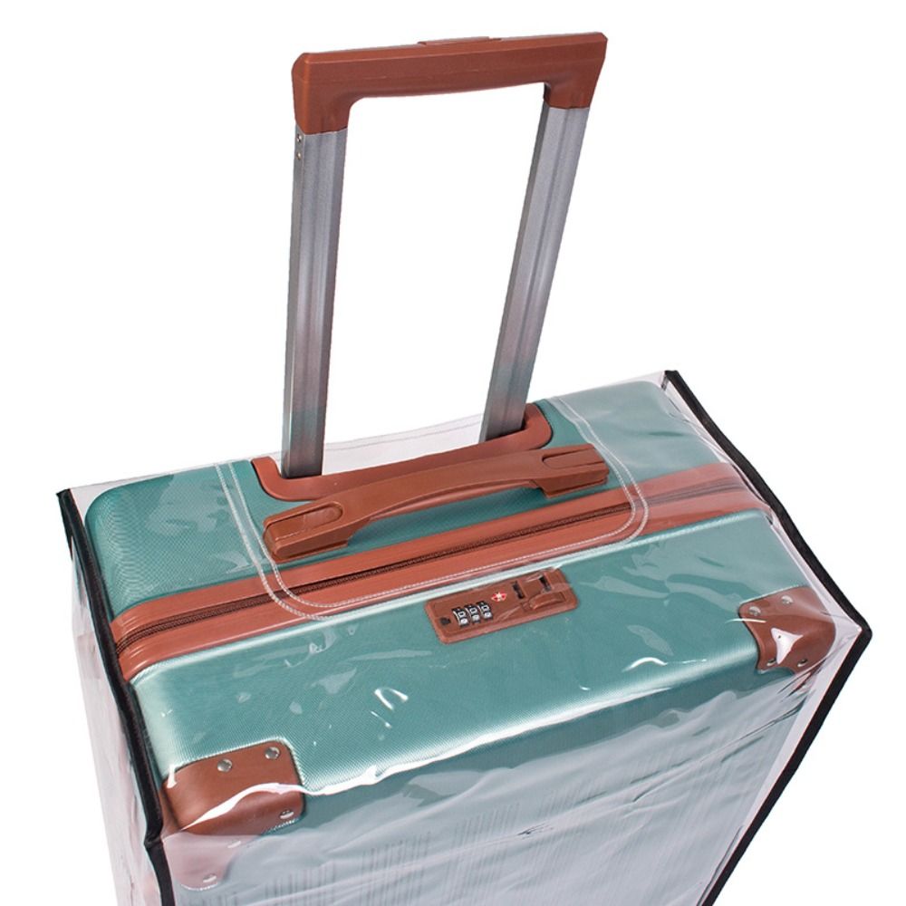 Transparent PVC Waterproof Pro - đánh giá và giá Luggage Protective Cover Transparent