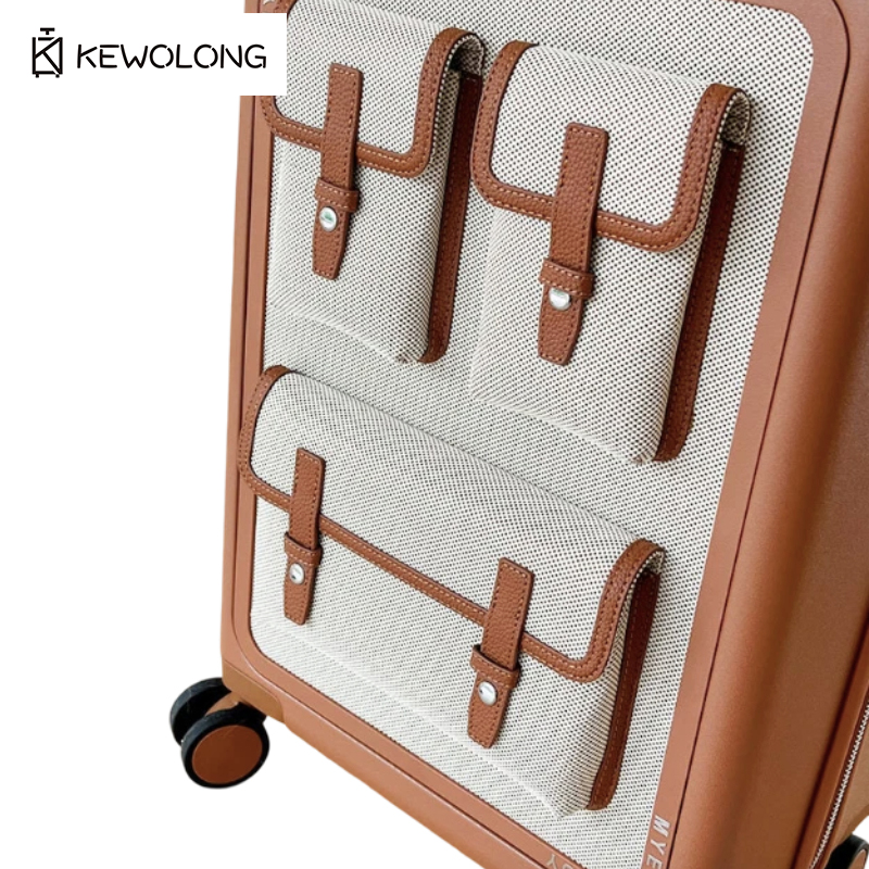 Vintage Canvas Spinner Suitcas - đánh giá và giá Spinner Wheel Rolling Suitcase 20 Inch